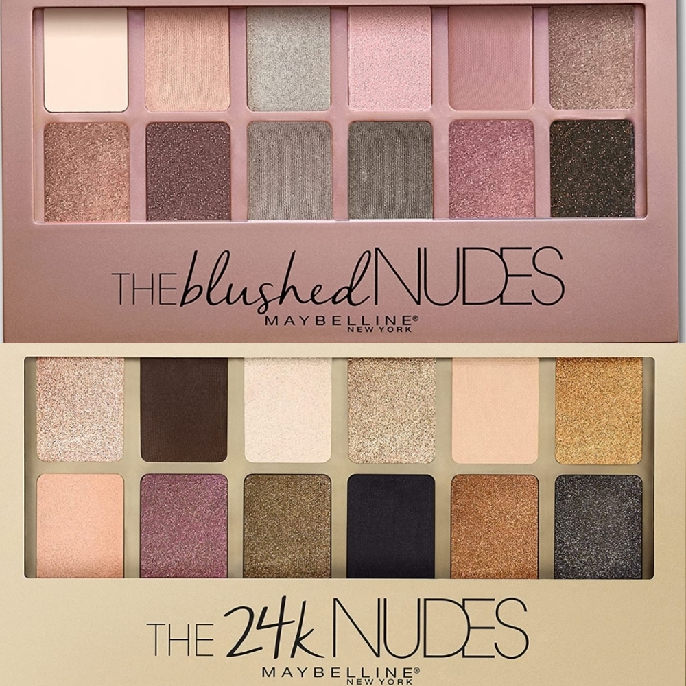 The Blushed & The 24k Nudes Eyeshadow Palette 🎨